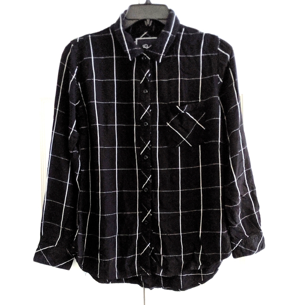 RAILS Checker Long Sleeves Button Down Shirt